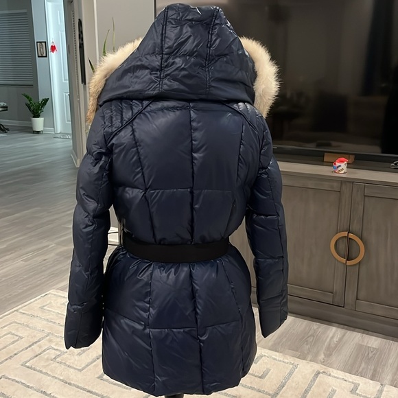 Puffer coat with fur hat - Picture 3 of 5